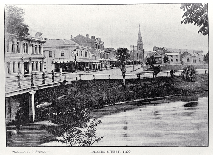 Colombo Street, Christchurch, looking north to south Colombo Street, Christchurch, looking north to south