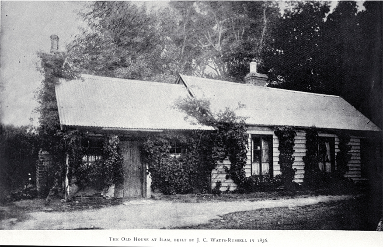 The old cottage at Ilam, built by J. C. Watts-Russell in 1856 The old cottage at Ilam, built by J. C. Watts-Russell in 1856
