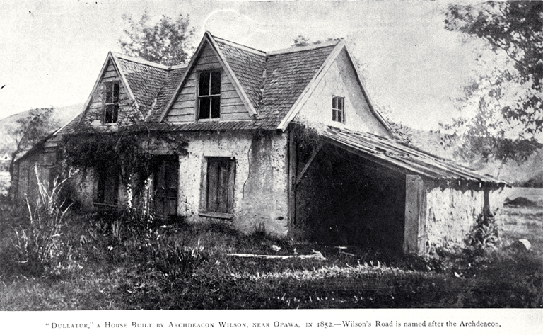 Dullatur : a house built in 1852 by Archdeacon James Wilson on what is now the site of Waltham Park. Dullatur : a house built in 1852 by Archdeacon James Wilson on what is now the site of Waltham Park.