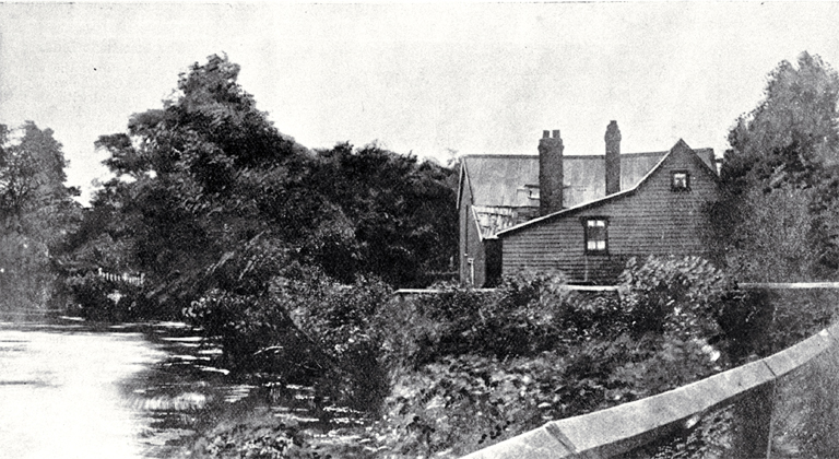 The old Christchurch quay, Ferry Road The old Christchurch quay, Ferry Road