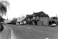 Oxford Terrace, from beyond Cashel Street and Lichfield Street, opposite St. Michael's Church, Christchurch 