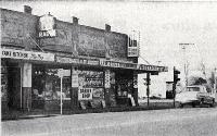 Shops at the corner of Fendalton and Clyde Roads, Christchurch, 1965