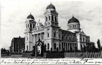 Cathedral of the Blessed Sacrament, Barbadoes Street, Christchurch ca 1905
