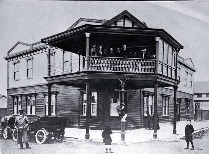 The opening of the St. Helen's State Maternity Home for Christchurch by the Hon. George Fowlds (1860-1930), Minister of Public Health The opening of the St. Helen's State Maternity Home for Christchurch by the Hon. George Fowlds (1860-1930), Minister of Public Health