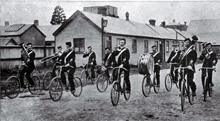 A cycling novelty A cycling novelty