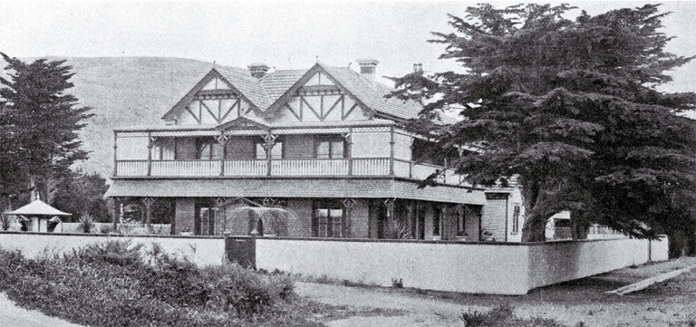 Annie Quayle Townend's house at Sumner Annie Quayle Townend's house at Sumner