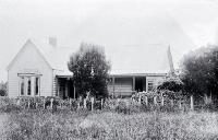 The Shand homestead which replaced the one burnt down in 1906 at Te Whakuru (now pulled down)