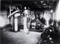 Interior of an electric generating plant