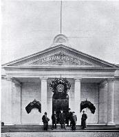 New Zealand International Exhibition : the front of the Canadian Pavilion