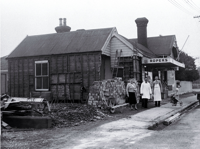 Roper's Store, Normans Road, Bryndwr, Christchurch Roper's Store, Normans Road, Bryndwr, Christchurch