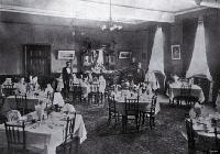 Dining room, Clarendon Hotel, Christchurch