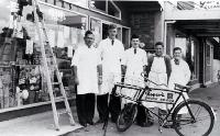 Staff of the Four Square Foodmarket, Normans Road, Elmwood, Christchurch