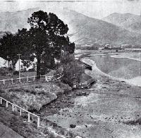 The area near the Heathcote Bridge at the foot of Mount Pleasant, Christchurch