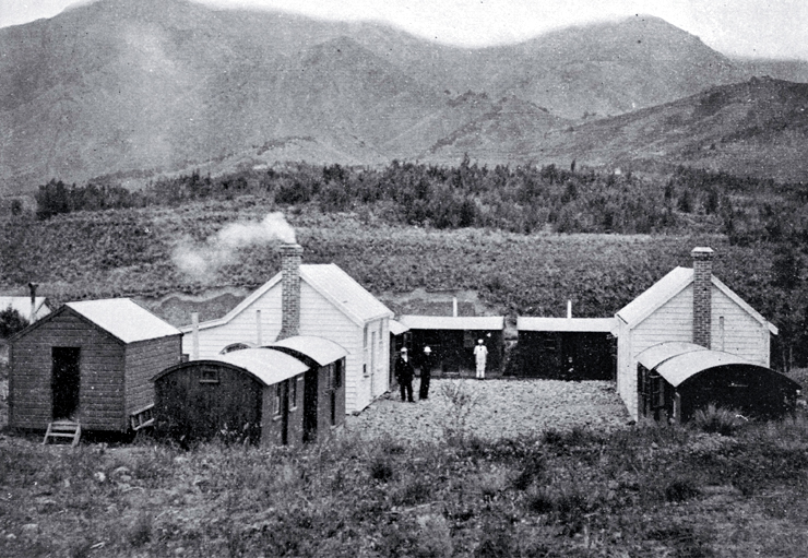 The prison camp, Hanmer Springs The prison camp, Hanmer Springs