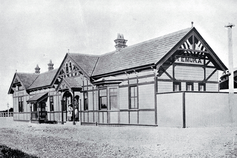The Temuka railway station The Temuka railway station