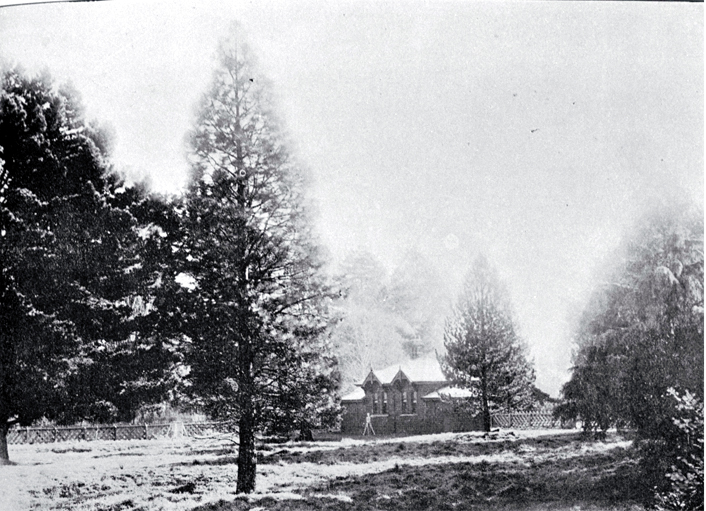 One of three chalet-styled buildings that was part of the Magnetory Observatory sited in the Botanic Gardens, built in 1901 One of three chalet-styled buildings that was part of the Magnetory Observatory sited in the Botanic Gardens, built in 1901