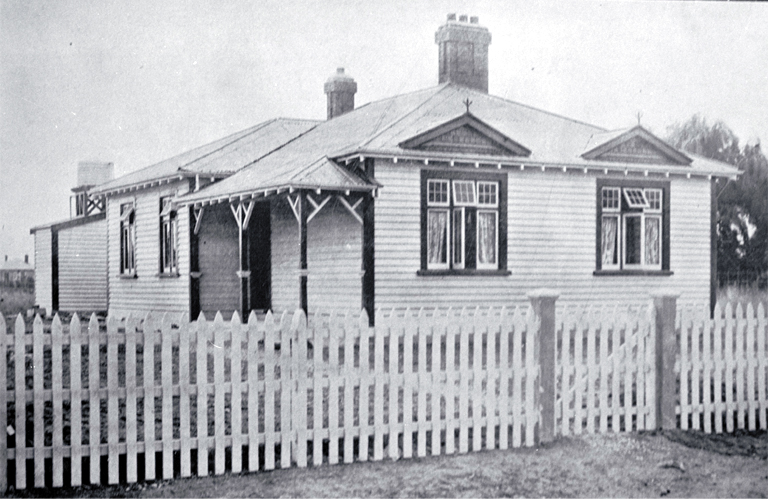 A newly completed worker's home in Sydenham, Christchurch A newly completed worker's home in Sydenham, Christchurch