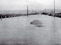 Flooding on Barrington Street, Christchurch, opposite Spreydon Park on 10 August 1925