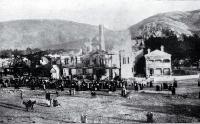 The Cafe Continental, Sumner, after its complete destruction by fire