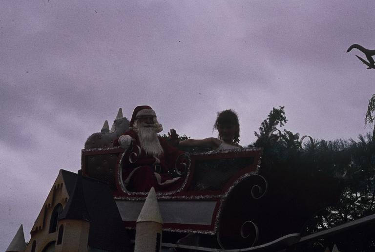 Santa float Santa float
