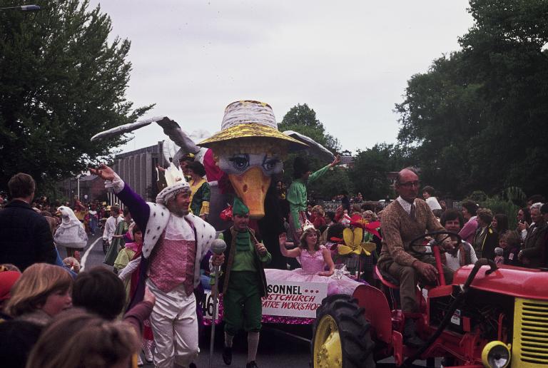 Mother Goose float Mother Goose float