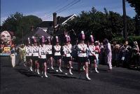 Marching girls