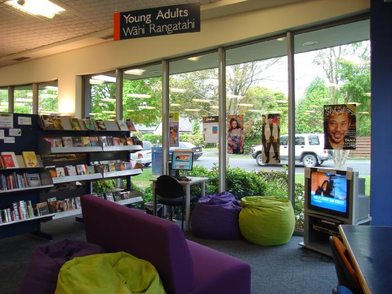 Young Adults area Young Adults area