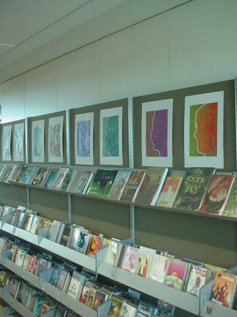 Young adult fiction - artwork from Riccarton High School students