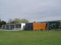 Back of the library from Riccarton High School grounds.