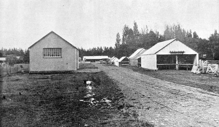 Some of the outbuildings. Some of the outbuildings.
