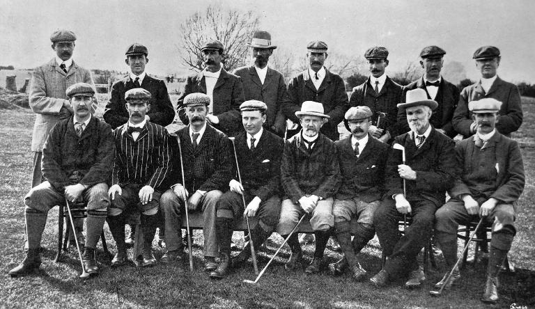 The New Zealand Golf Championship meeting at Christchurch. The Teams which contested for the Hanmer Shield. The New Zealand Golf Championship meeting at Christchurch. The Teams which contested for the Hanmer Shield.