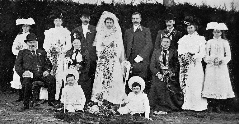 A wedding at St Mary’s, Springston. A wedding at St Mary’s, Springston.