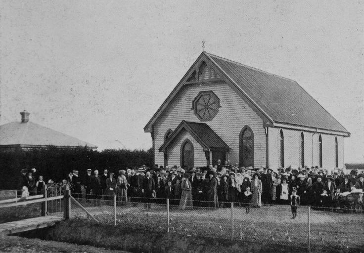 Opening of the new Methodist Church at Ellesmere on July 7, 1911. Opening of the new Methodist Church at Ellesmere on July 7, 1911.