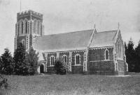 The new St John's Church, Hororata, which was to be opened and consecrated on Monday.