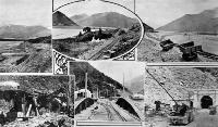 The progress of construction works on the Midland Railway.