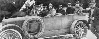 The powerful touring car provided by the Public Works Department to carry provisions to Hororata.