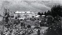 The Queen Anne style building of the School for the Deaf 