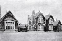 The Rhodes Convalescent Home from the front terrace