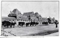 The Christchurch railway station