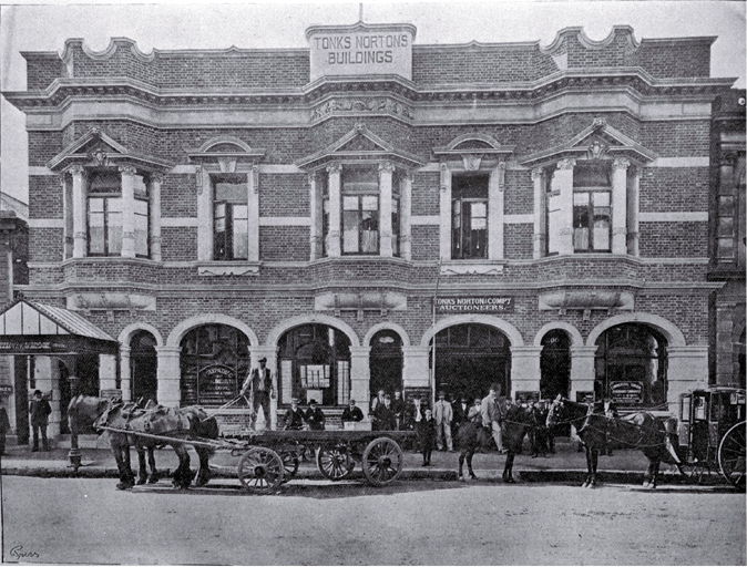 Tonks Norton's Buildings, Hereford Street, Christchurch Tonks Norton's Buildings, Hereford Street, Christchurch