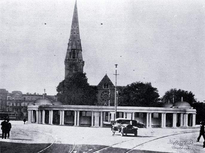 Proposed buildings for Cathedral Square, Christchurch, 1929 Proposed buildings for Cathedral Square, Christchurch, 1929