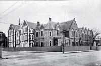 Christchurch Girls' High School, showing the new extension on the left