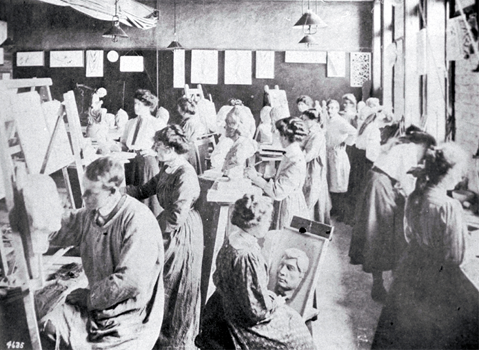 Modelling class at the Christchurch School of Art Modelling class at the Christchurch School of Art