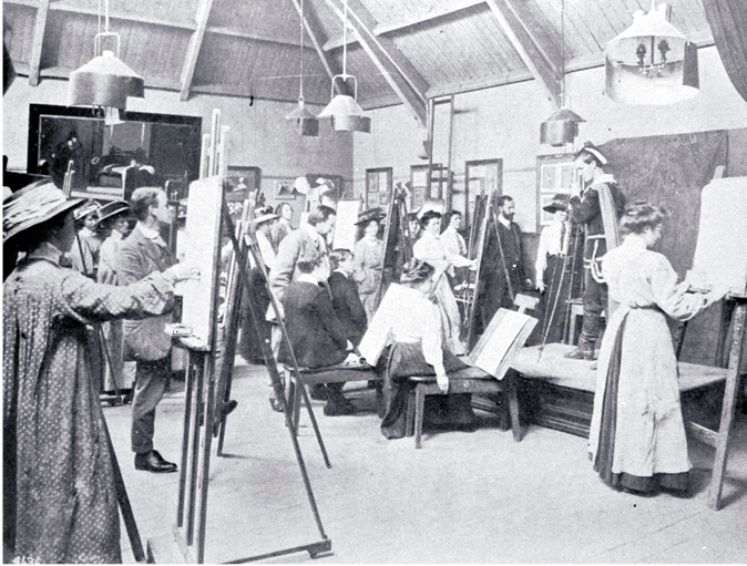 Life classes at the Christchurch School of Art Life classes at the Christchurch School of Art