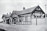 The Temuka railway station 