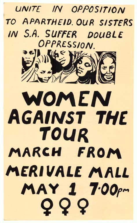Unite in opposition to Apartheid. Unite in opposition to Apartheid.