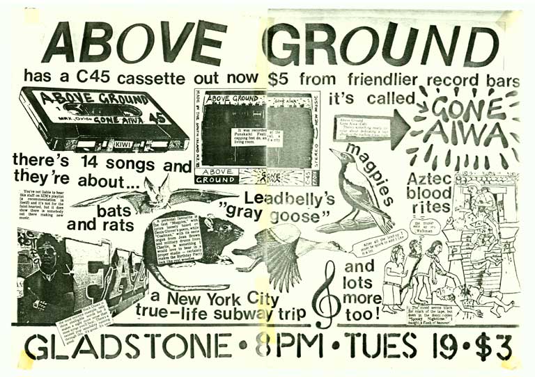 Above Ground. Above Ground.