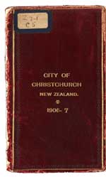 View City of Christchurch yearbook , 1906 - 7 [1.8 MB] 