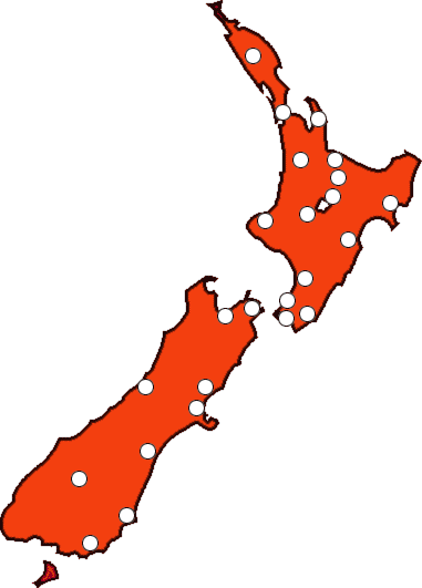 NZ map