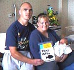 Kevin and Hayley with Alex